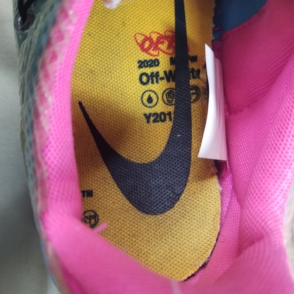 Off-White Nike Vapor Street Polarized Blue 2019 Sneakers Size 6.5 - Picture 10 of 11